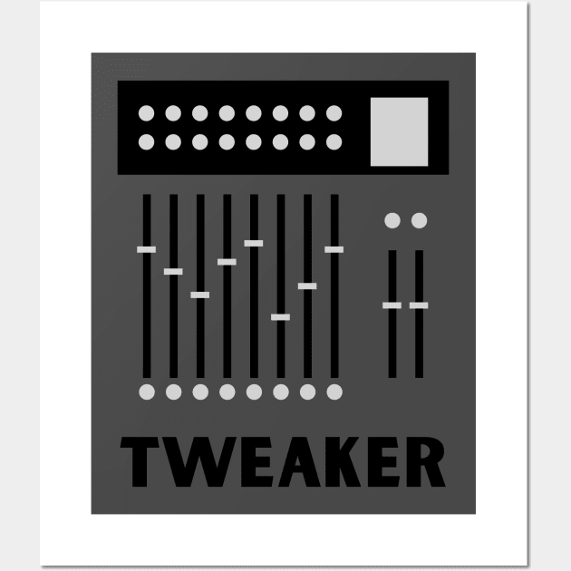 Tweaker-Sound Engineer Wall Art by TeeTrafik